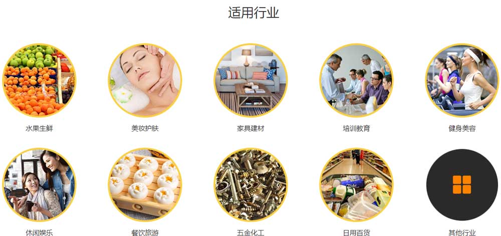 小程序適用行業