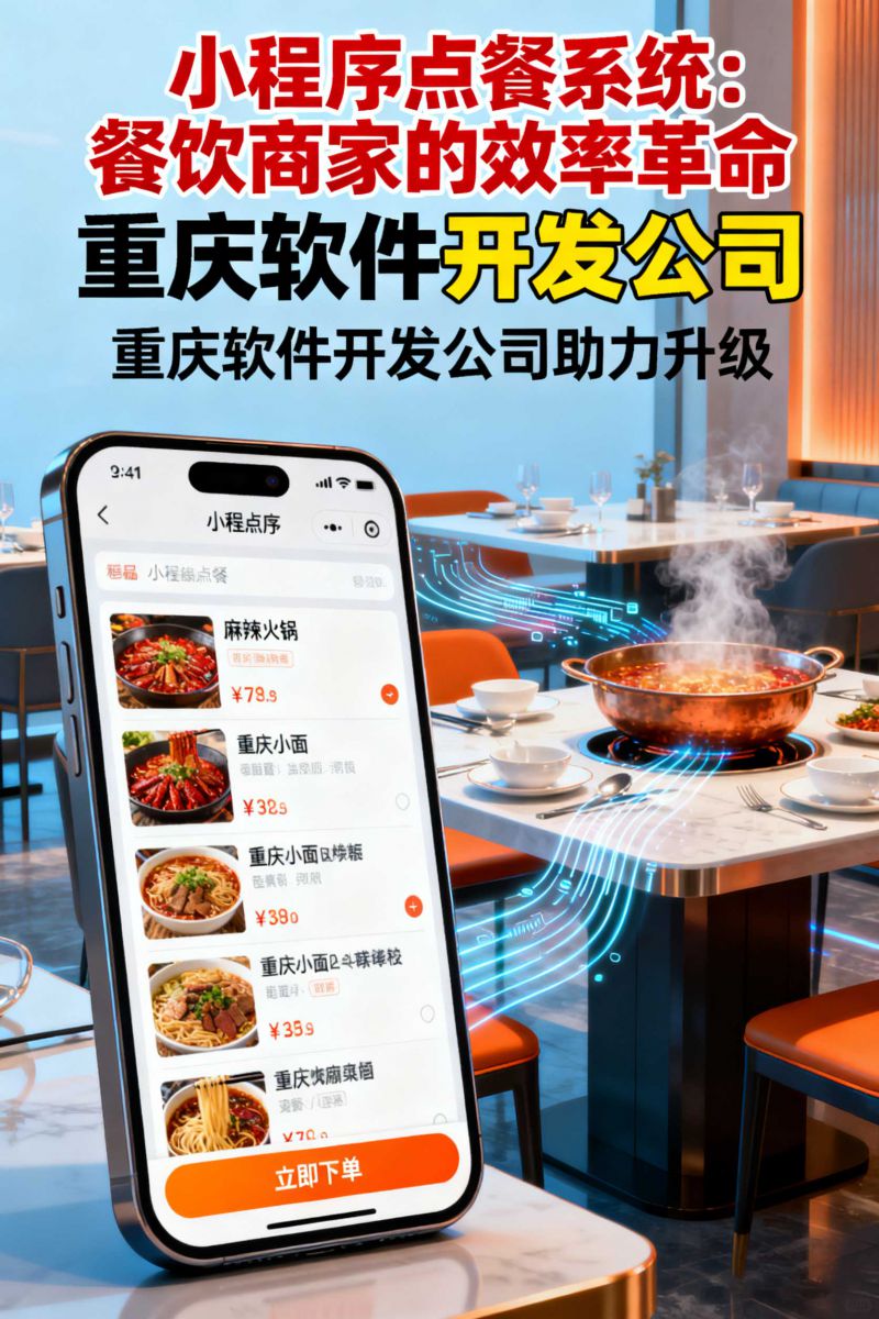 重慶軟件開發(fā)公司的小程序點(diǎn)餐系統(tǒng)界面