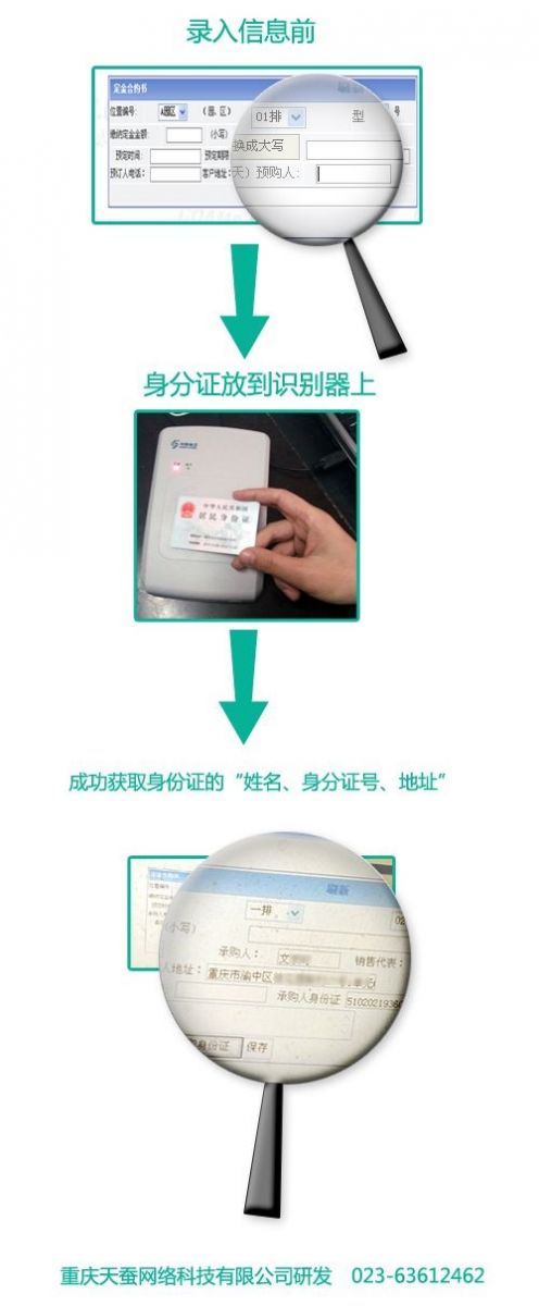 公墓管理系統身份證識別系統